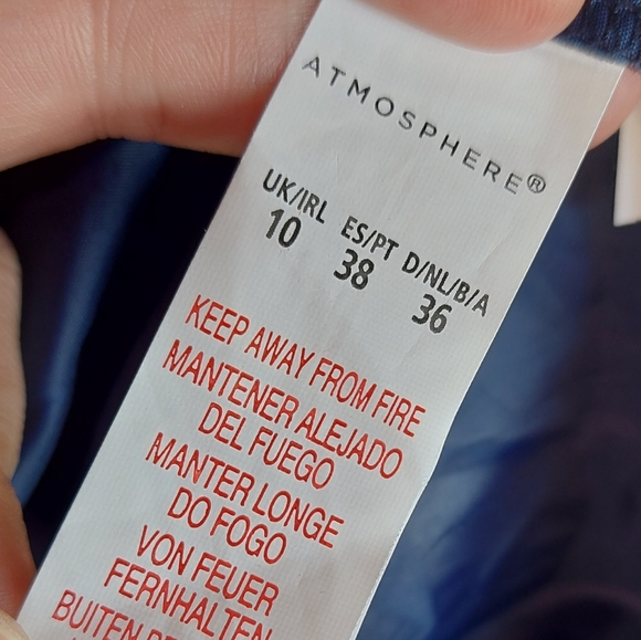 Atmosphere Royal Blue Lace Dress - Picture 9 of 10